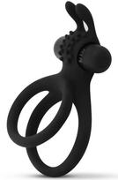 Double Vibrating Cock Ring With Rabbit Ears