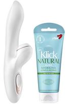 Satisfyer Pro G-Spot Rabbit + Klick Natural Glide 100 ml