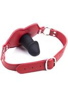 Big Lips Penis Gag Red