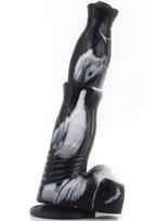 Orzyl Dildo Black/White 24,5 cm