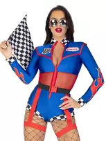 Leg Avenue Cherry Bomb Racer - L
