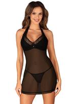 Obsessive Medilla Chemise & Thong - M/L