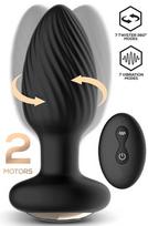 Drago Vibration Butt Plug, 360º Twister & Remote Control