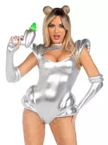 Cosmic Cutie Costume Silver - L