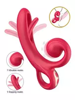 Vibrator With Tongue & Clitoral Stimulation