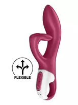 Satisfyer Embrace Me Rabbit Vibrator Berry