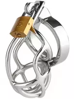Mr. Steel San Quentin Chastity Cage