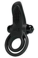 Pretty Love Vibrant Penis Ring Black