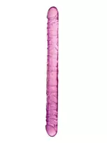 Realistic Double Dildo Purple 45 cm