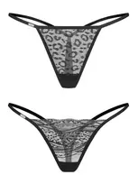 Obsessive Clara Thong 2-pack - L/XL