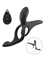 Vibrating Cock Ring With Clitoral Stimulation