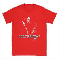 John Coltrane marškinėliai vyriški 100% medvilnė Naujoviški marškinėliai Apvalia kaklo iškirpte Marškinėliai trumpomis rankovėmis Apranga Šventė S
