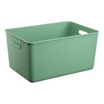 Daiktadėžė AKITA STORAGE, 52,5 x 36,5 cm, 40 l, žalios sp.