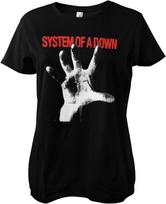 System Of A Down Oficialiai Licencijuoti Moteriški Marškinėliai S juoda