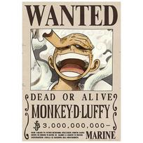 ONE PIECE Oficialus ieškomo asmens plakatas Sienai Pagamintas iš 42cm x 3 milijardų Lipduko, Japonija, 29.7cm (op-441 Luffy, atlygis)