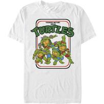 Nickelodeon Big & Tall Teenage Mutant Ninja Turtles Vinatge TMNT Men's Tops Short Sleeve Tee Shirt S