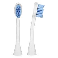CURAPROX Hydrosonic Easy Sonic Electric Toothbrush Replacement Brush Heads - (2-pack) balta