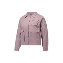Nike Sportswear Swoosh Daug kišenių Austas švarkas Moteriškas švarkas Šviesiai violetinis CZ8900-531 M