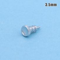 Nerūdijančio plieno garso apsauginiai kamštukai prievadams 3,5 mm/4,4 mm/6,35 mm lizdams - Tinka Hifi grotuvams, DAC, La gray