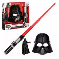 Hasbro: Star Wars Darto Veiderio Tamsioji Pusė rinkinys – kaukė, figūrėlė, šviesos kardas