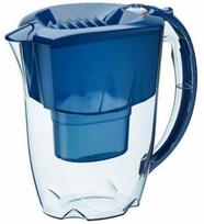 Vandens filtravimo indas, su kasetėmis Aquaphor Amethyst + B25 Maxfor, 2.8 l, mėlyna sp./skaidri sp.
