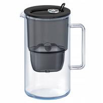 Vandens filtravimo indas Aquaphor Glass, 2.5 l, juoda sp.