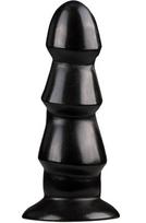 All Black Anal Dildo 17 cm