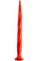 Stretch Worm Long Dildo Red 40cm
