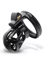 Block Chastity Cage With Internal Lock