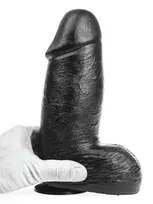 Domestic Partner Hans Dildo Black 23 cm
