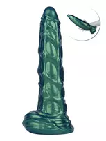 Inflatable Monster Dildo Green 24 cm