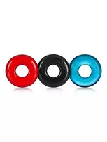 Oxballs Ringer Cock Rings 3-Pack Multi-Colour