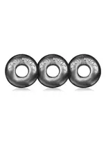 Oxballs Ringer Cock Rings 3-Pack Silver Steel