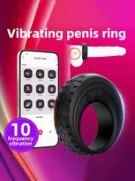 App-Controlled Vibrating Cock Ring