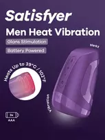 Satisfyer Men Heat Vibration Battery Powered