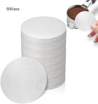 500 vnt. Popieriniai kavos filtrai 58 mm Balinti Espresso filtro diskelių ekranėliai Portafilter popierius Suderinami su Breville Barista, Mr