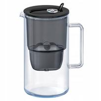 Vandens filtravimo indas Aquaphor Glass, 2.5 l, juoda sp.