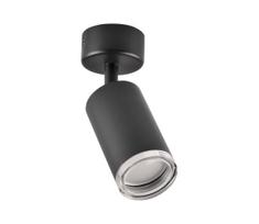 LED RGBW reguliuojamas vonios taškinis šviestuvas TURYN 1xGU10/4,8W/230V IP44 juodas