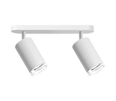 Reguliuojamas LED RGBW vonios taškinis šviestuvas TURYN 2xGU10/4,8W/230V IP44 baltas