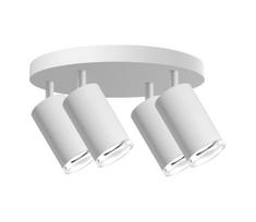 LED RGBW dimeriuojamas vonios taškinis šviestuvas TURYN 4xGU10/4,8W/230V IP44 baltas