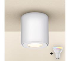 Brilagi - LED RGBW reguliuojamas vonios šviestuvas MIA 1xGU10/4,8W/230V 84x80 mm baltas IP54