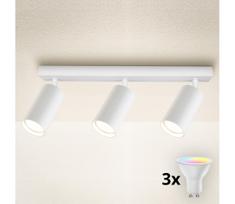 Brilagi - LED RGBW reguliuojamas taškinis šviestuvas SELE MODERN 3xGU10/4,8W/230V baltas