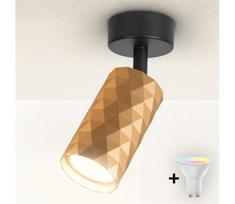Brilagi - LED RGBW dimeriuojamas taškinis šviestuvas SELE DIAMANT 1xGU10/4,8W/230V auksinė