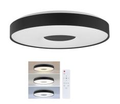 Brilagi - reguliuojamas LED lubinis šviestuvas JAMIS LED/48W/230V skersmuo 39 cm juodas + su nuotoliniu pulteliu
