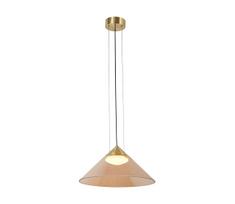 Pakabinamas šviestuvas ant laido PRESTO 1xGX53/10W/230V Ø 42 cm auksinė/dūminė smėlio spalva