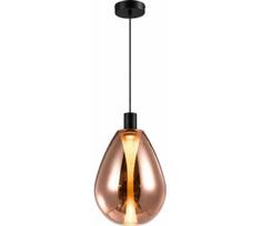 Pakabinamas šviestuvas ant laido DENSO 1xGU10/10W/230V skersmuo 30 cm varinė/juoda