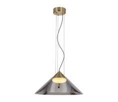 Pakabinamas šviestuvas ant laido PRESTO 1xGX53/10W/230V, skersmuo 34 cm, spalva: auksinė/dūminė pilka