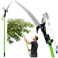 Teleskopinės genėjimo žirklės su pjūklu 125–240 cm