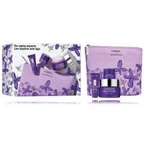 Clinique Smart Clinical rinkinys veidui (50 ml. kremas + 10 ml. serumas + 5 ml. paakių kremas + kosmetinė) - Rinkinys