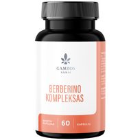 Berberino kompleksas GAMTOS NAMAI, 60 kaps. (-50% perkant 2 vnt.)